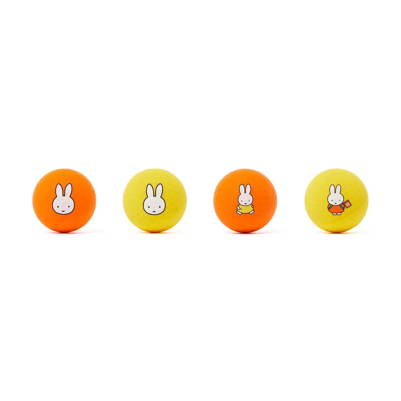 Kakao Friends - Miffy 3-Piece Premium Golf Ball Set (12 pcs) - Kakao Friends - Sports - Harumio