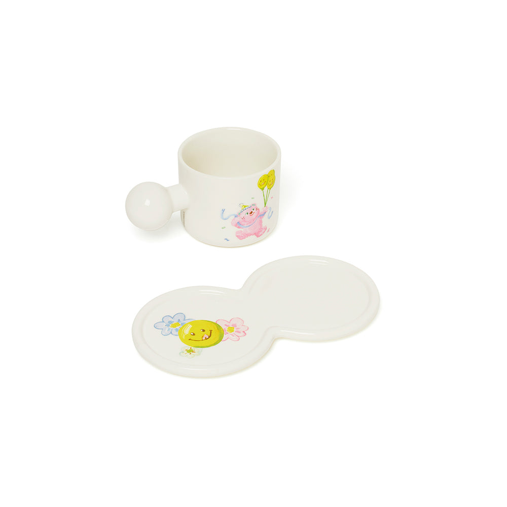 Knotted x Kakao Friends - Ryan Mug Cup & Tray Set