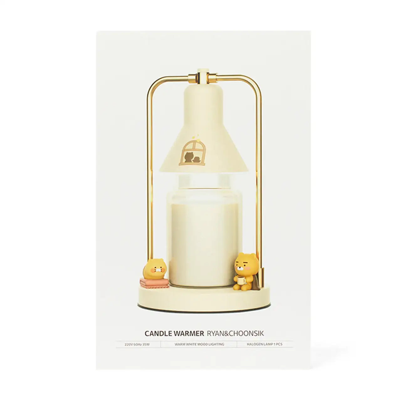 Kakao Friends - Ryan & Choonsik Lovely Candle Warmer - Kakao Friends - Home & Living, Accessories - Harumio
