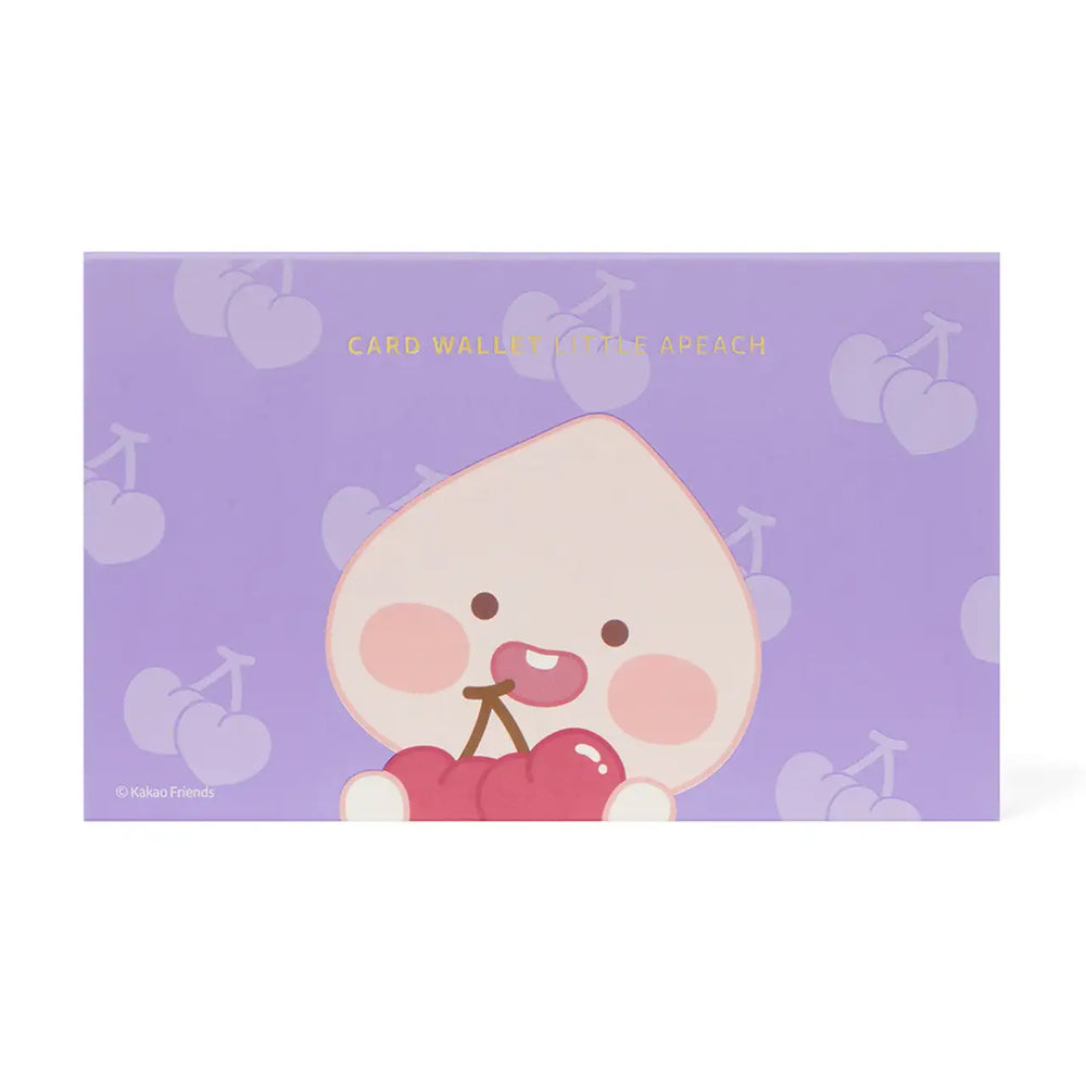 Kakao Friends - Cherry Little Apeach Card Wallet - Kakao Friends - Bag - Harumio