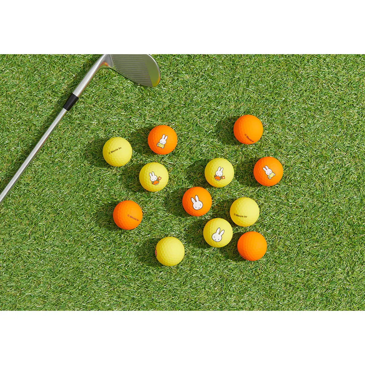 Kakao Friends - Miffy 3-Piece Premium Golf Ball Set (12 pcs) - Kakao Friends - Sports - Harumio