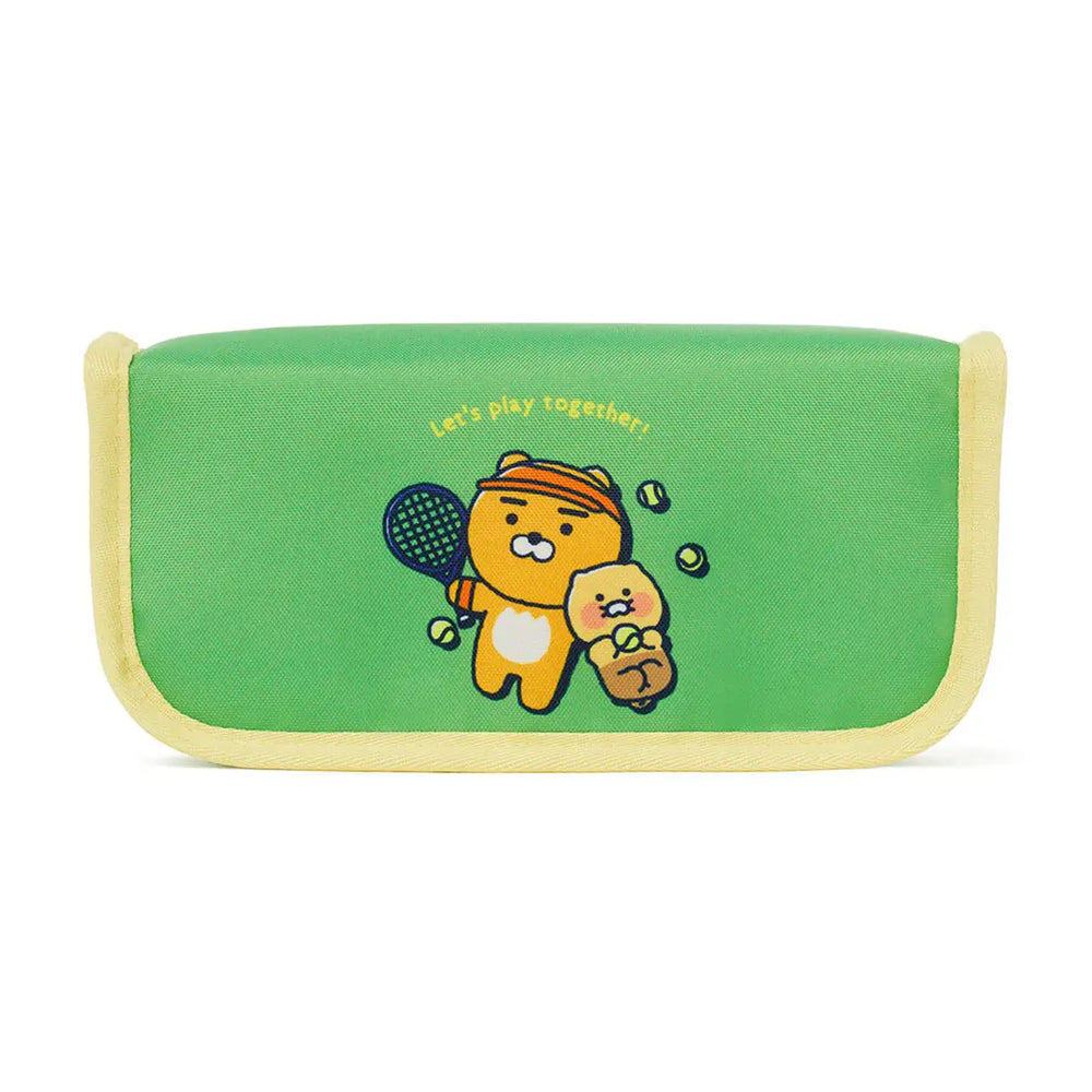Kakao Friends - Let's Play Ryan & Choonsik Square Pencil Case - Kakao Friends - Accessories - Harumio