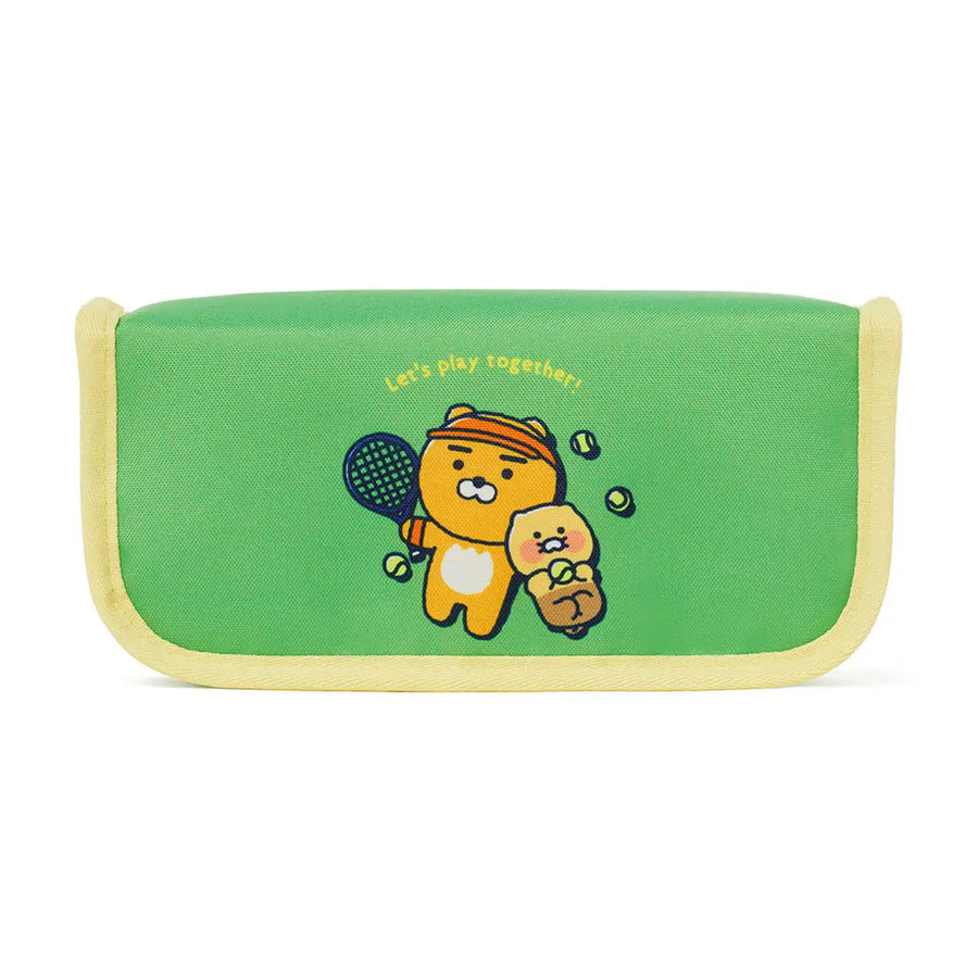 Kakao Friends - Let's Play Ryan & Choonsik Square Pencil Case - Kakao Friends - Accessories - Harumio