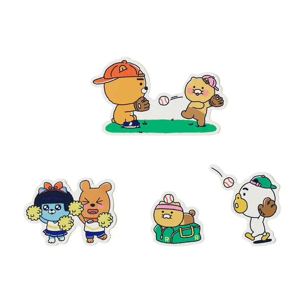 Kakao Friends - Let's Play Deco Sticker Set (9 pcs) - Kakao Friends - Accessories - Harumio
