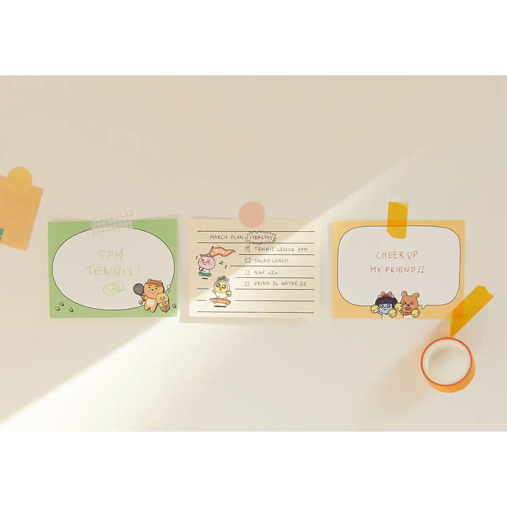 Kakao Friends - Let's Play Rice Cake Memopad - Kakao Friends - Accessories - Harumio