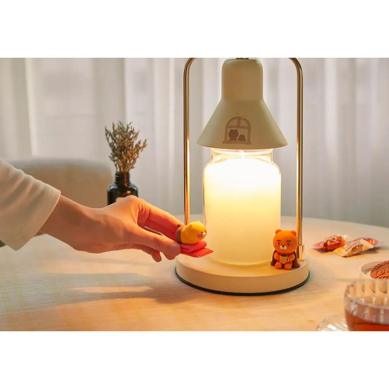 Kakao Friends - Ryan & Choonsik Lovely Candle Warmer - Kakao Friends - Home & Living, Accessories - Harumio