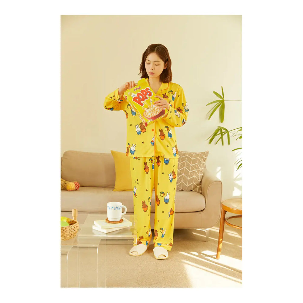 Kakao Friends - Miffy Two-Piece Pajamas