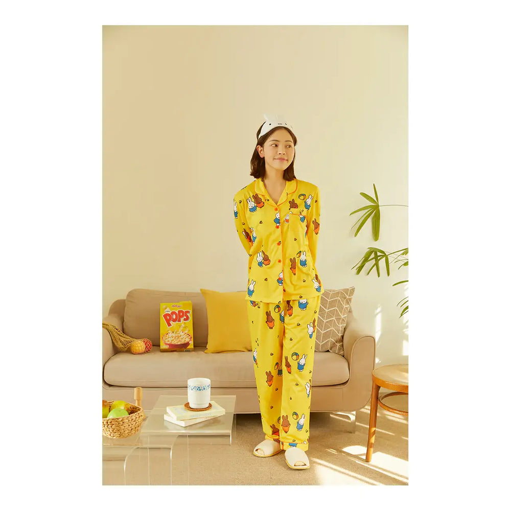 Kakao Friends - Miffy Two-Piece Pajamas