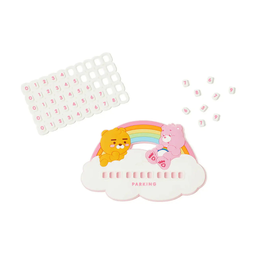 Care Bears x Kakao Friends - Parking License Plate - Care Bears x Kakao Friends - Car Accessories - Harumio