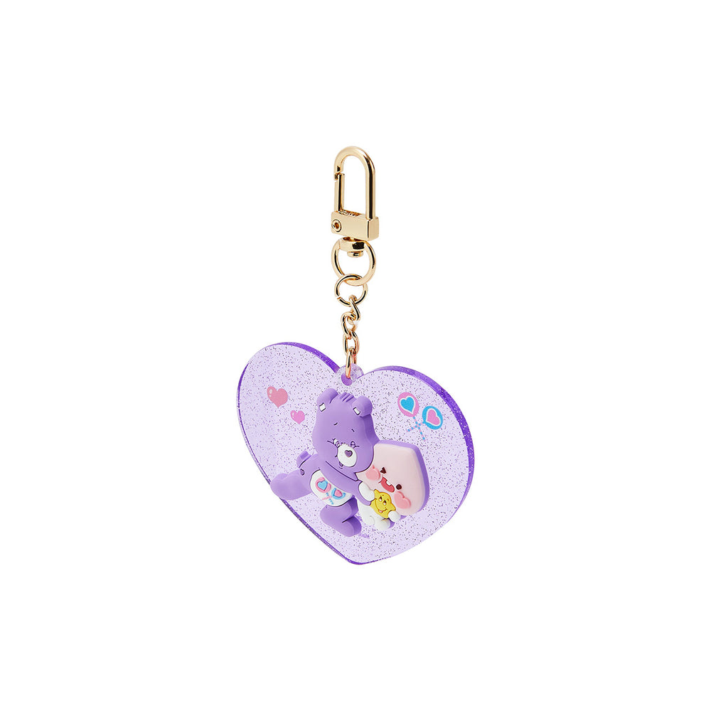 Care Bears x Kakao Friends - Heart Key Ring