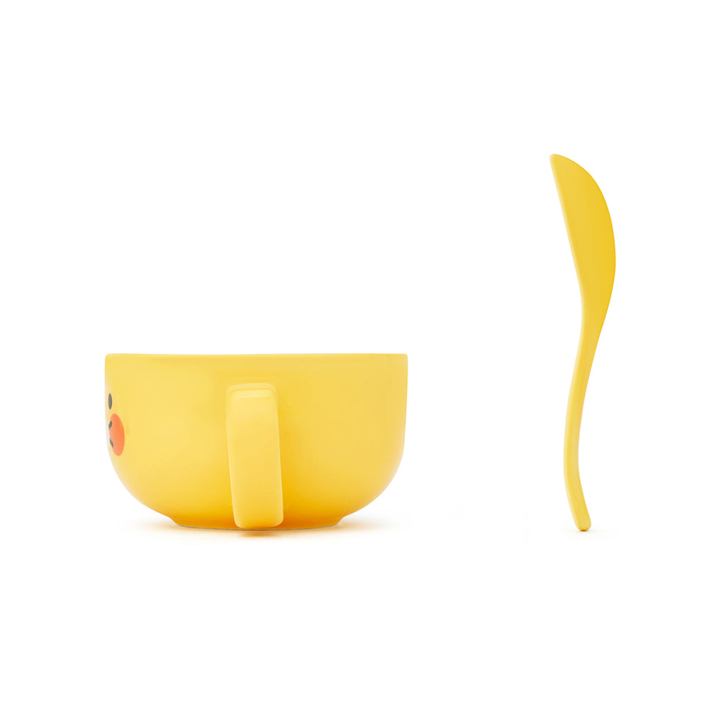 Kakao Friends - Choonsik Cereal Bowl & Spoon Set