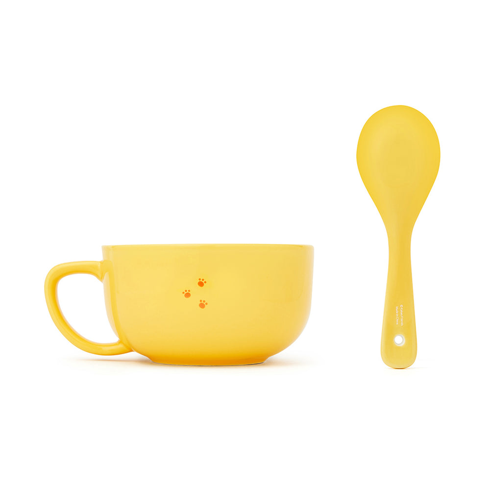 Kakao Friends - Choonsik Cereal Bowl & Spoon Set