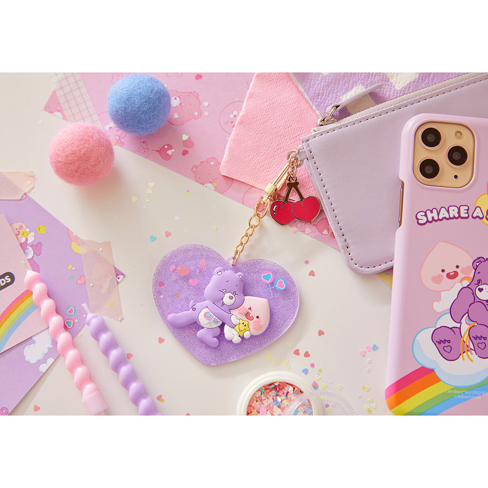 Care Bears x Kakao Friends - Heart Key Ring