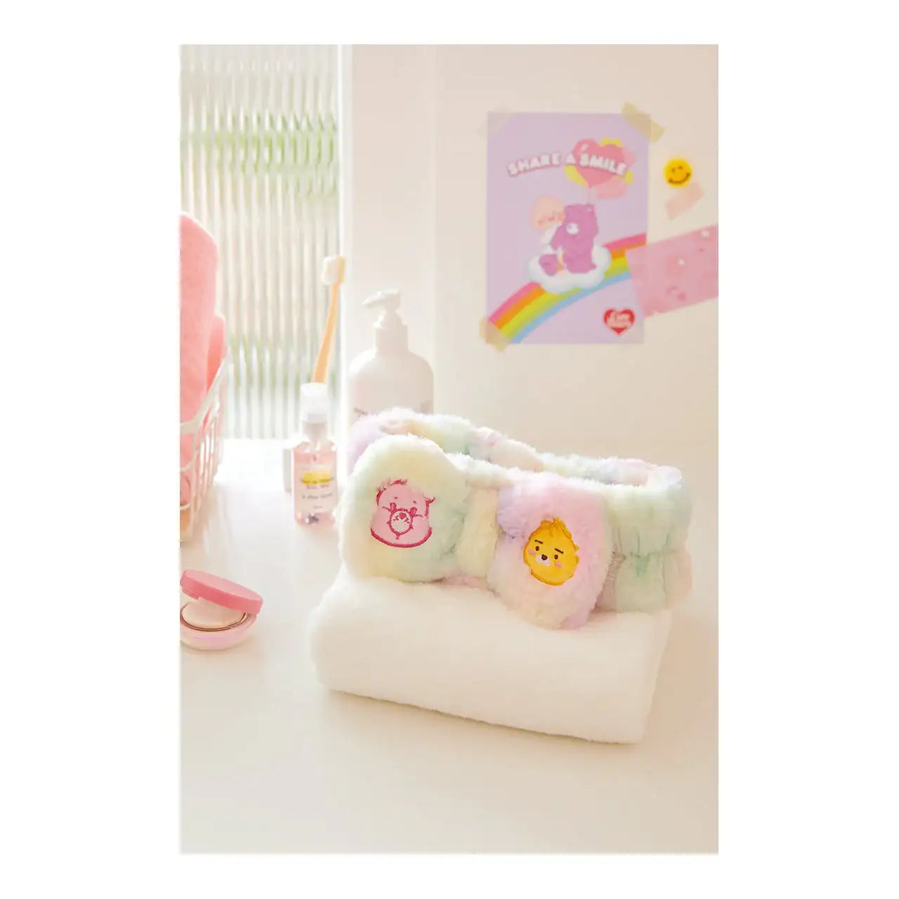 Care Bears x Kakao Friends - Facial Wash Band - Care Bears x Kakao Friends - Face Wash Headband - Harumio