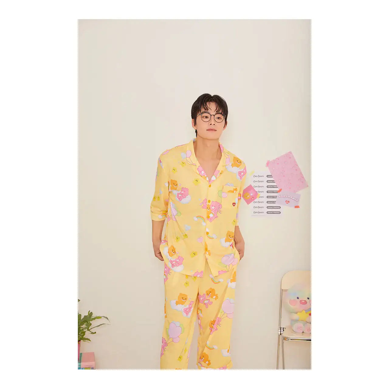 Care Bears x Kakao Friends - Men's Pajamas - Care Bears x Kakao Friends - Clothing - Harumio