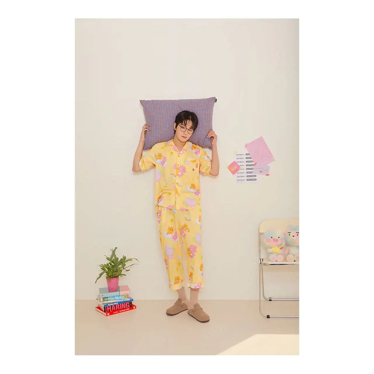Care Bears x Kakao Friends - Men's Pajamas - Care Bears x Kakao Friends - Clothing - Harumio