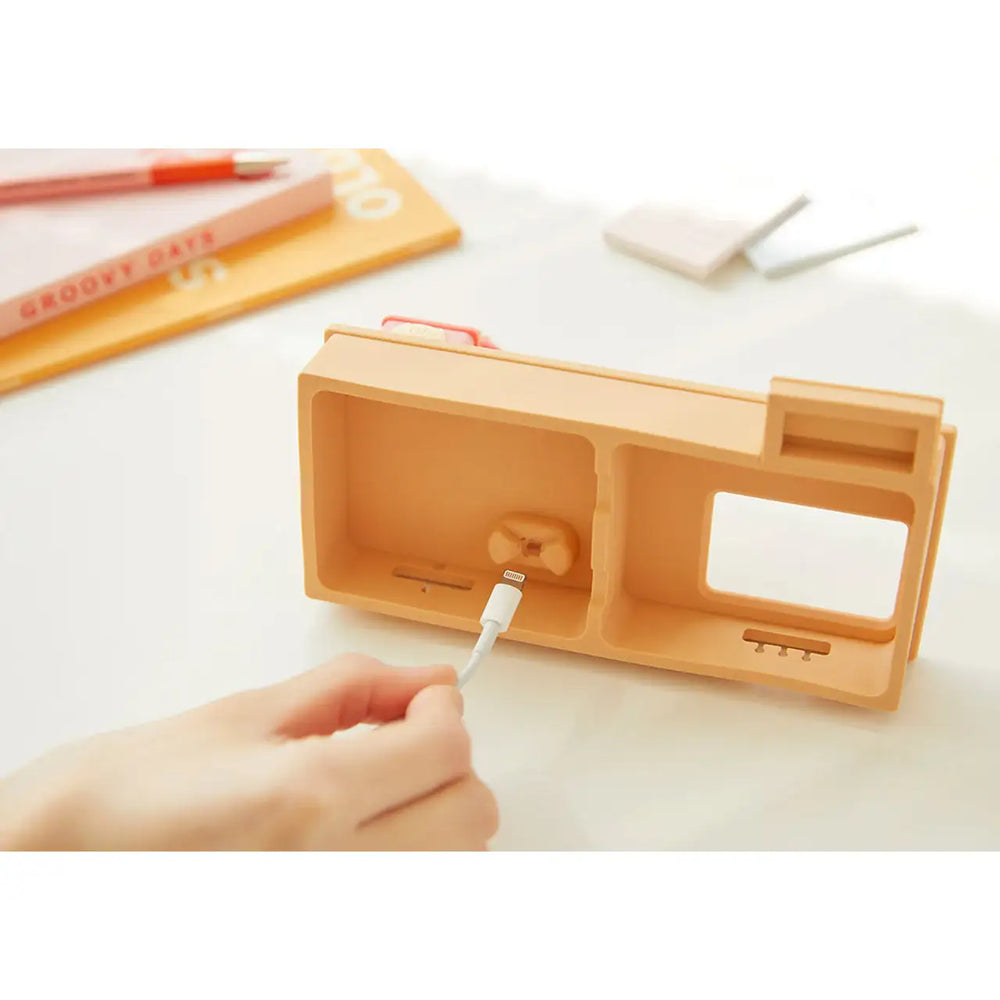 Kakao Friends - Ryan & Choonsik Triple Apple Charging Stand