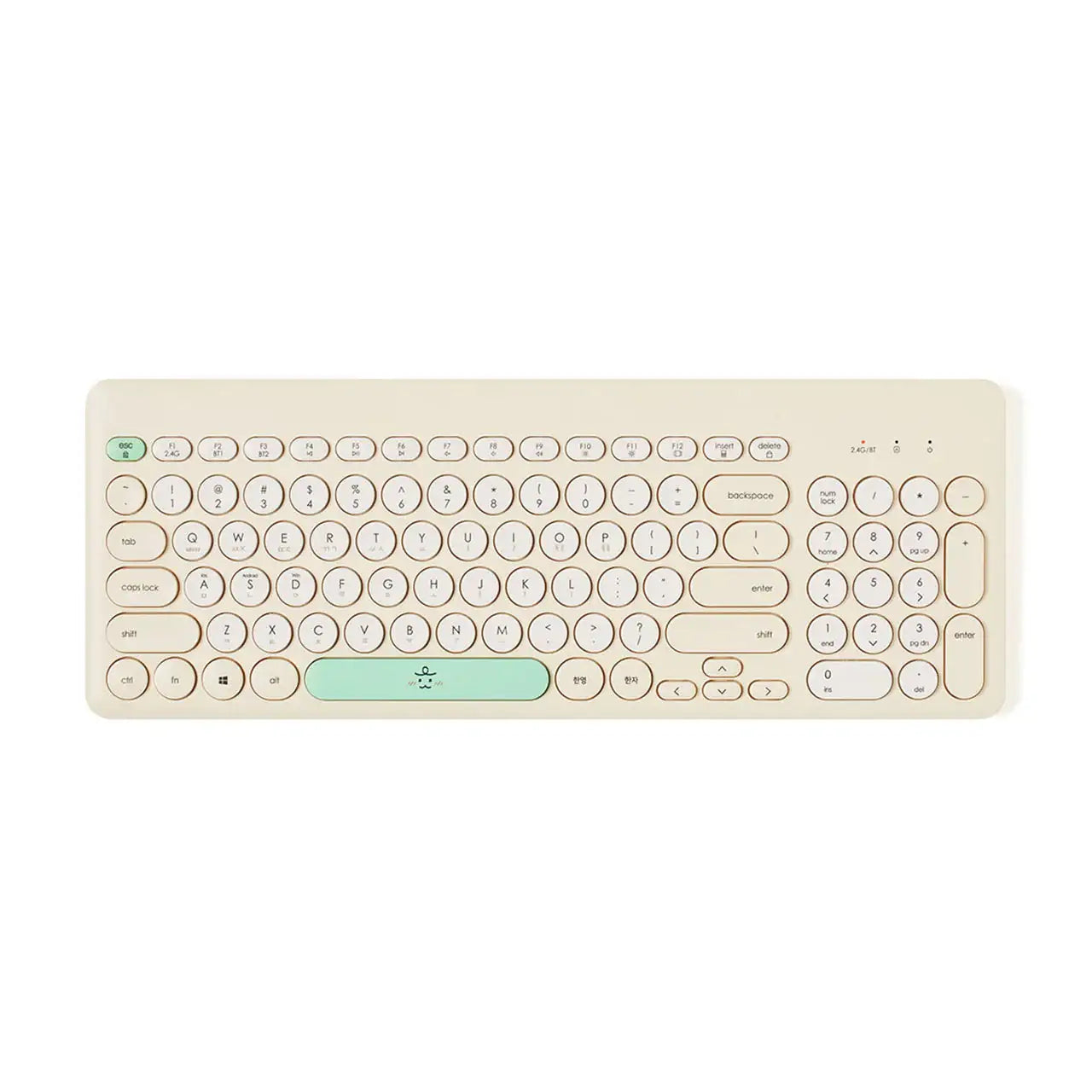 Kakao Friends - Jordy Multi-Pairing Keyboard - Kakao Friends - Keyboard - Harumio