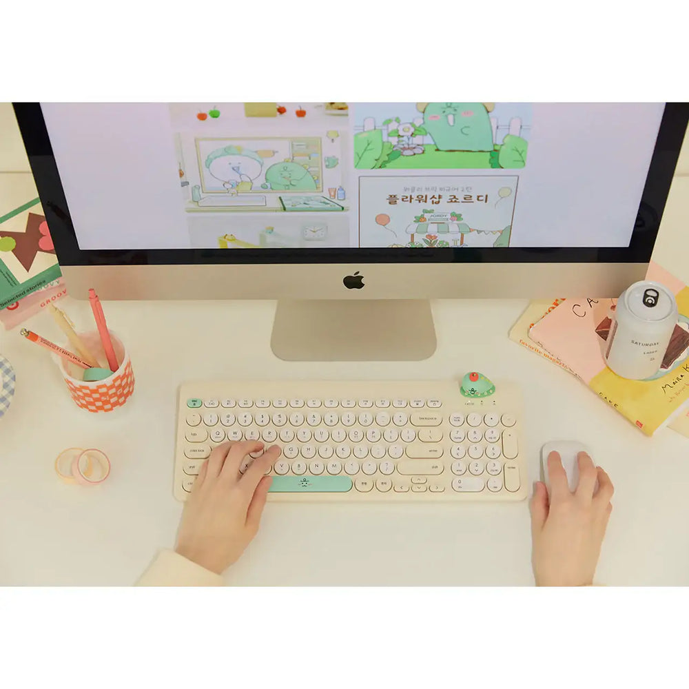 Kakao Friends - Jordy Multi-Pairing Keyboard - Kakao Friends - Keyboard - Harumio