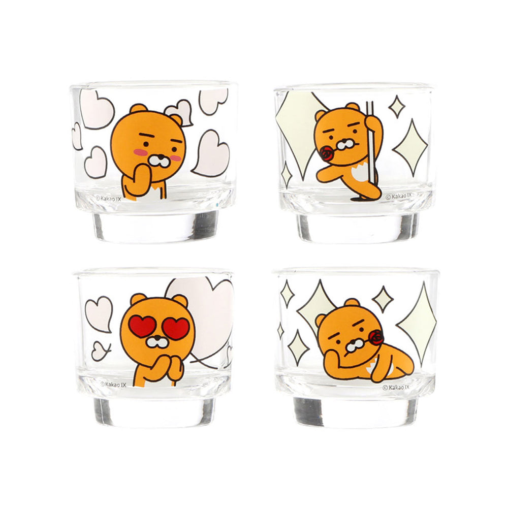 Kakao Friends - Ryan Soju Glass Set