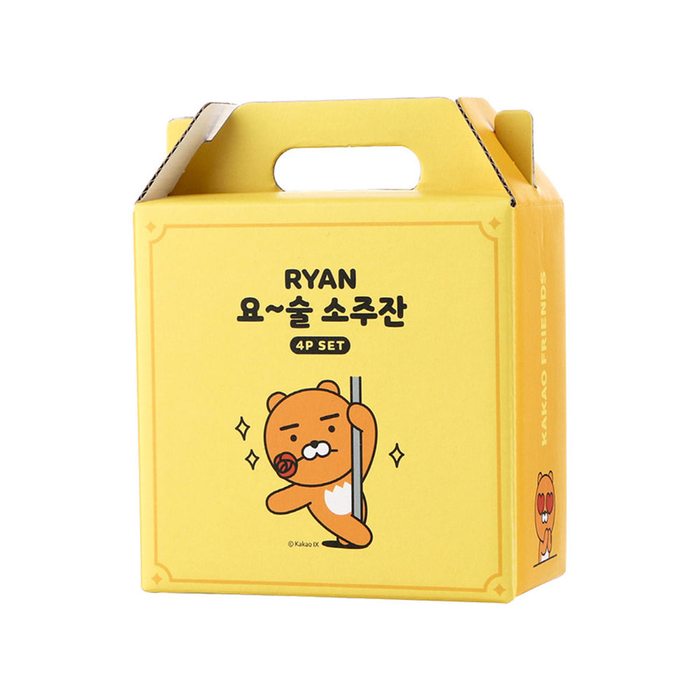Kakao Friends - Ryan Soju Glass Set