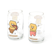 Kakao Friends - Choonsik Can Beer Glass Set - Kakao Friends - Home & Living, Accessories - Harumio