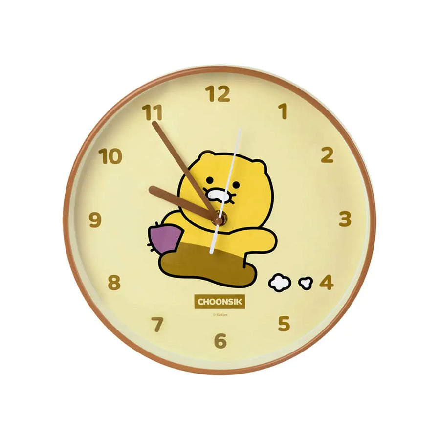 Kakao Friends - Choonsik Round Wall Clock - Kakao Friends - Home & Living, Accessories - Harumio