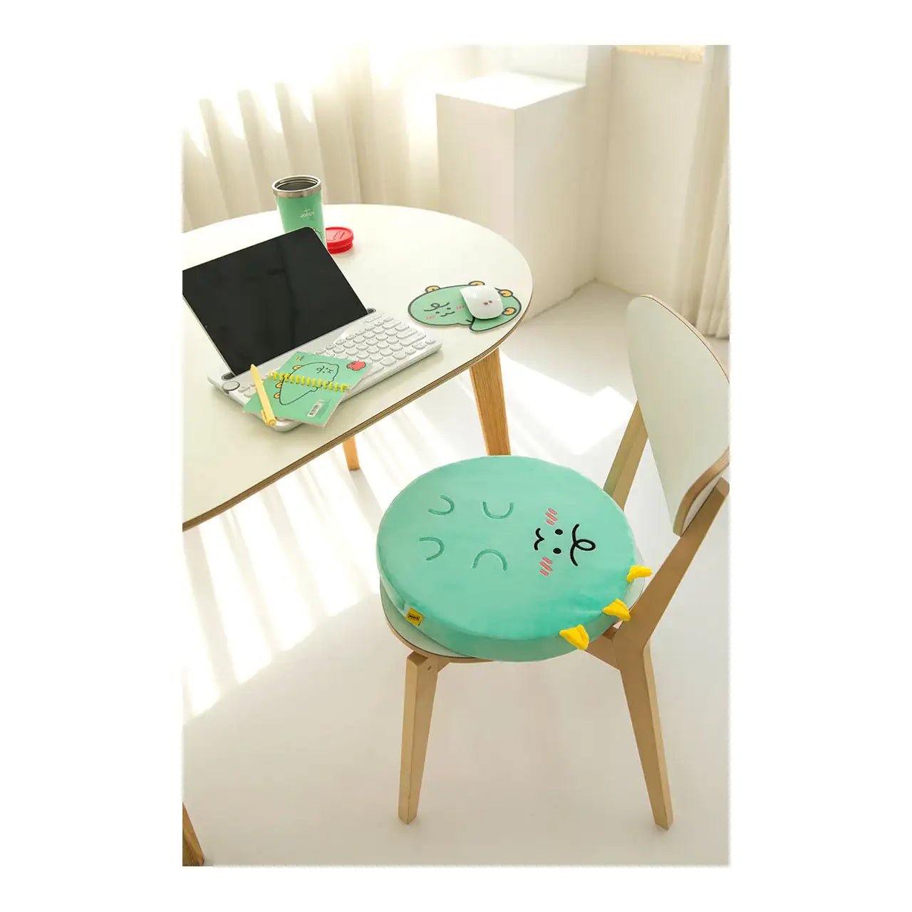 Kakao Friends - Jordy Face Cushion Sitting Pad - Kakao Friends - Home & Living, Accessories - Harumio