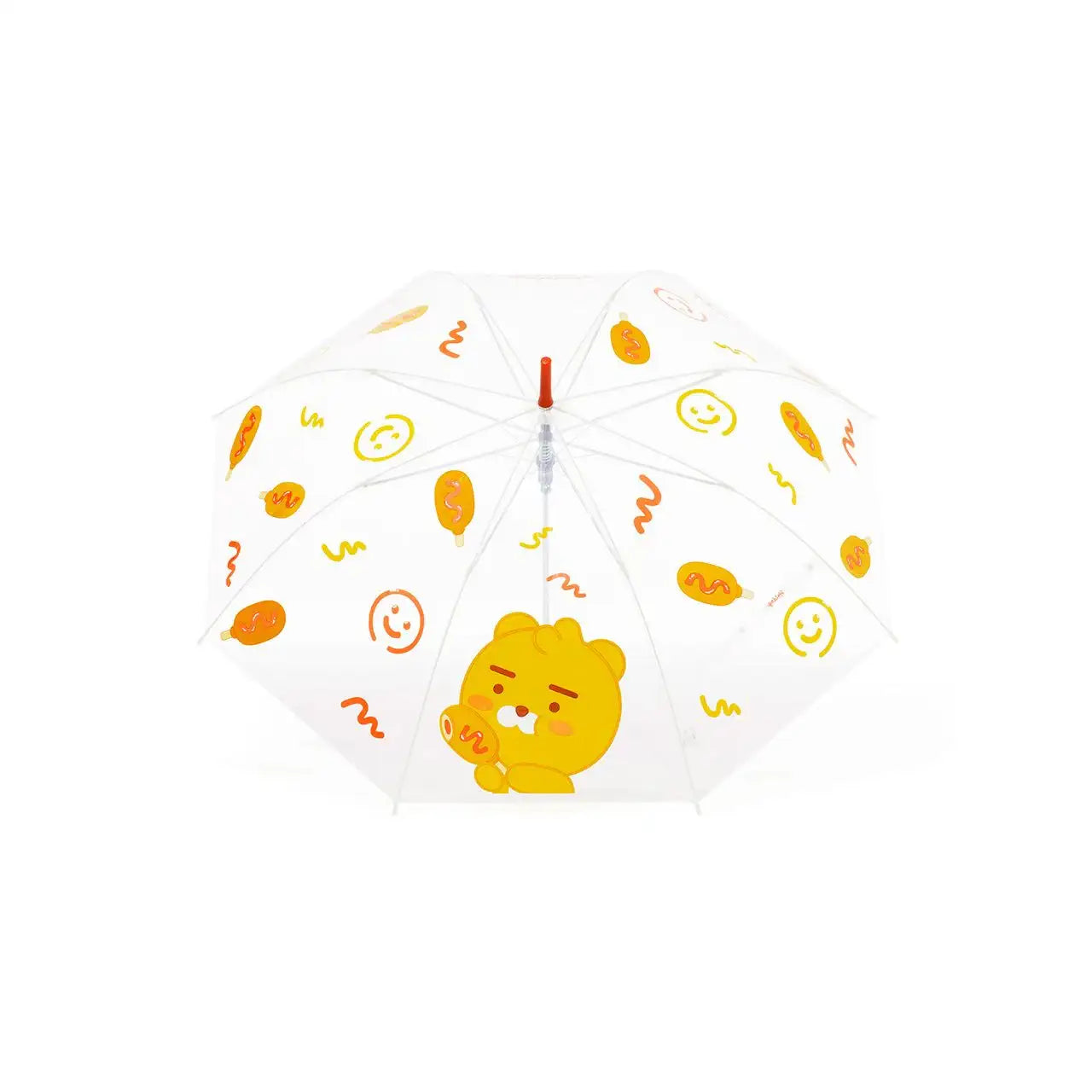 Kakao Friends - Ryan Hotdog Transparent Umbrella - Kakao Friends - Home & Living, Accessories - Harumio