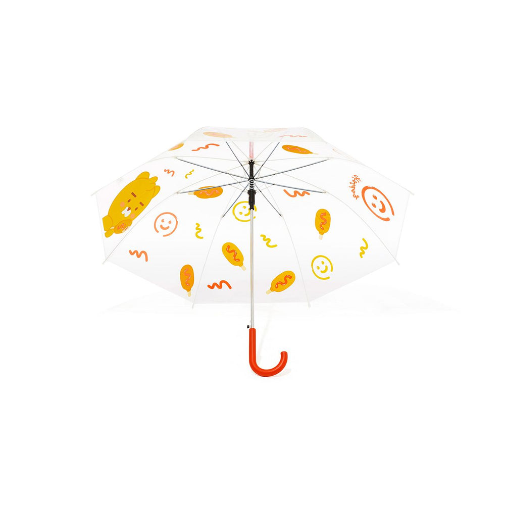 Kakao Friends - Ryan Hotdog Transparent Umbrella