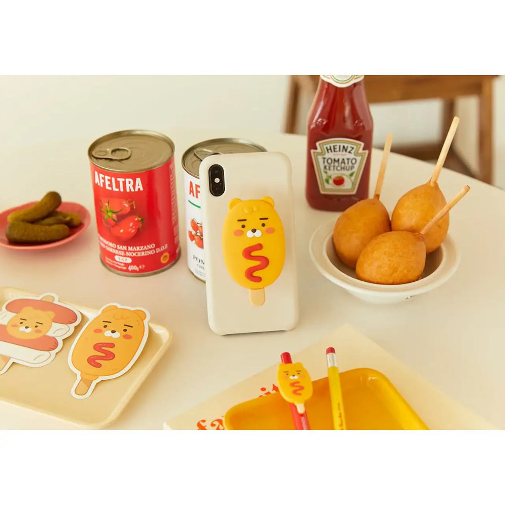 Kakao Friends - Little Ryan Hotdog Phone Grip - Kakao Friends - Home & Living, Accessories - Harumio