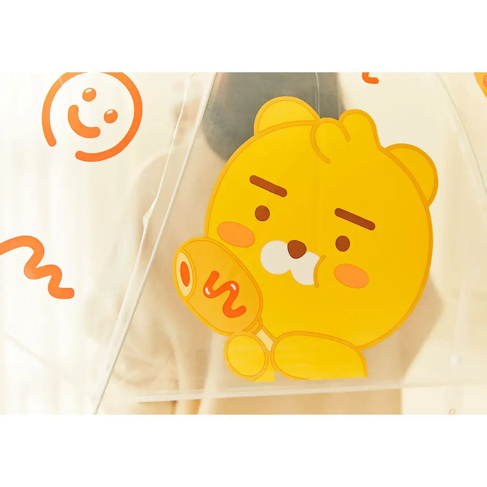 Kakao Friends - Ryan Hotdog Transparent Umbrella