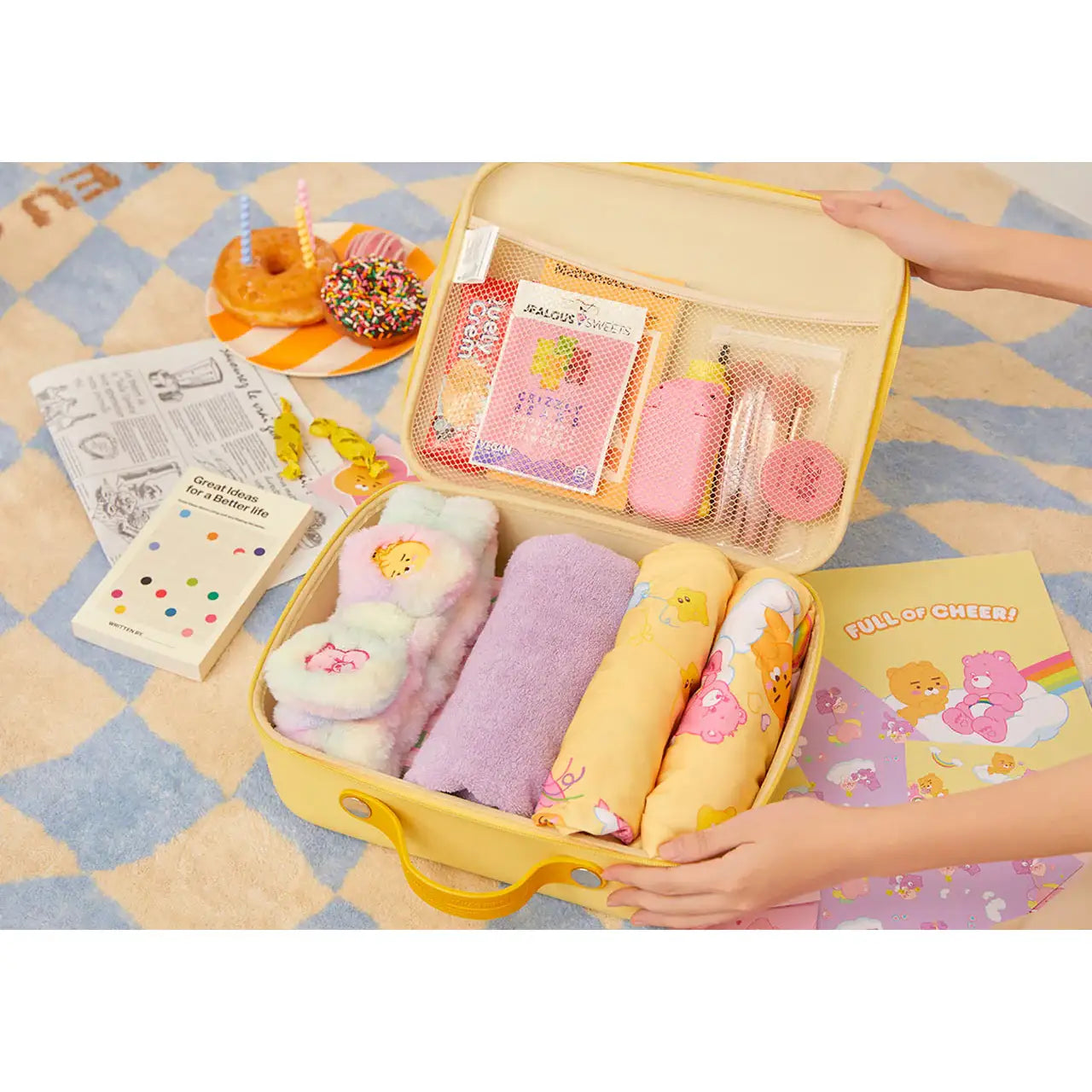 Care Bears x Kakao Friends - Mini Travel Bag - Care Bears x Kakao Friends - Travel Bag - Harumio