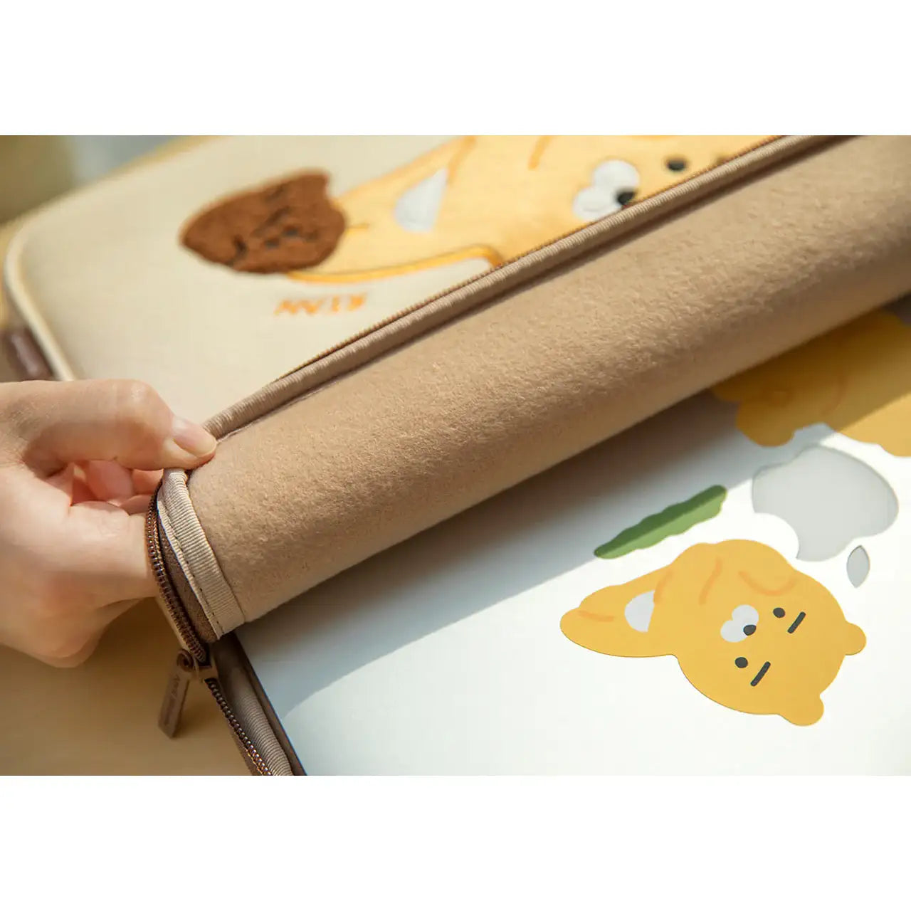 Kakao Friends - Ryan April Shower Laptop Pouch (13") - Kakao Friends - Home & Living, Accessories - Harumio