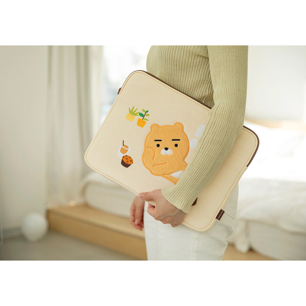 Kakao Friends - Ryan April Shower Laptop Pouch (13")