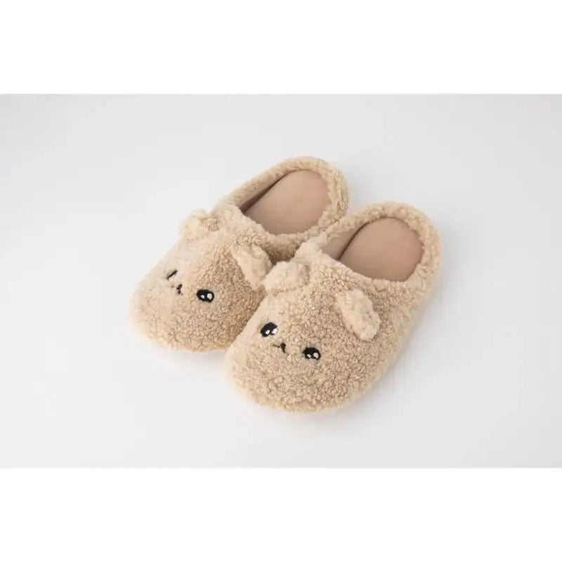 Gosimperson - Worried Bear Slippers - Gosimperson - Footwear - Harumio
