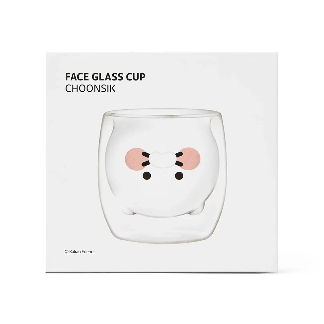 Kakao Friends - Face Glass Cup - Kakao Friends - Home & Living, Accessories - Harumio