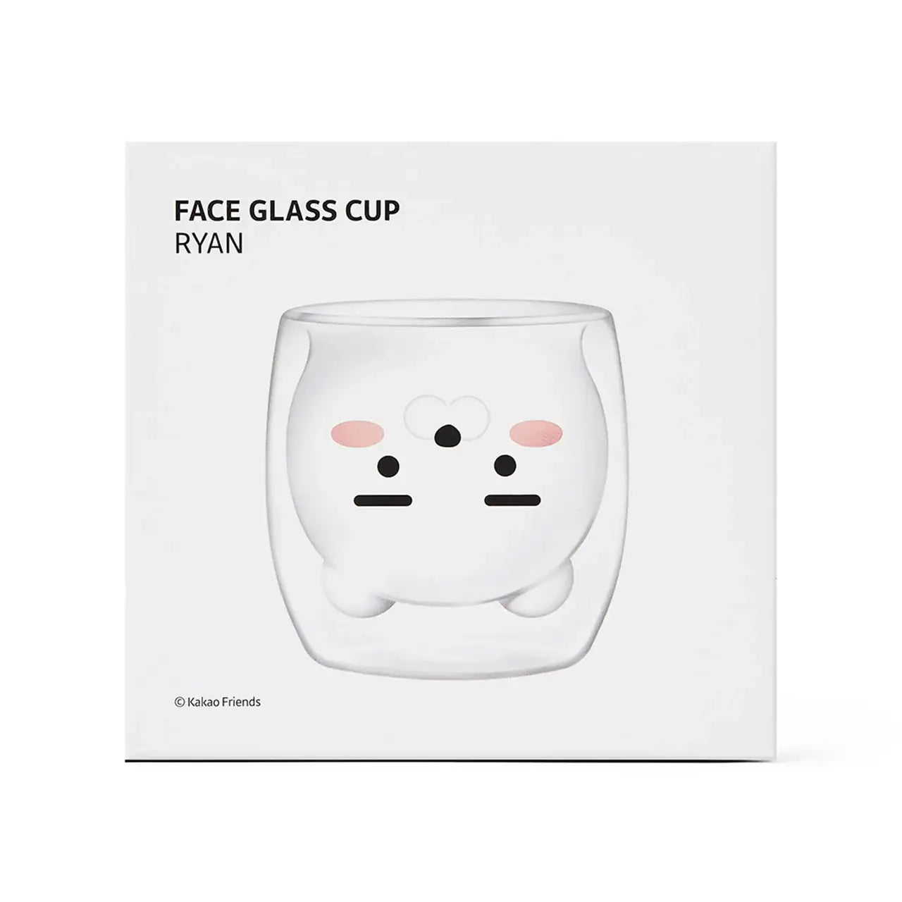 Kakao Friends - Face Glass Cup - Kakao Friends - Home & Living, Accessories - Harumio