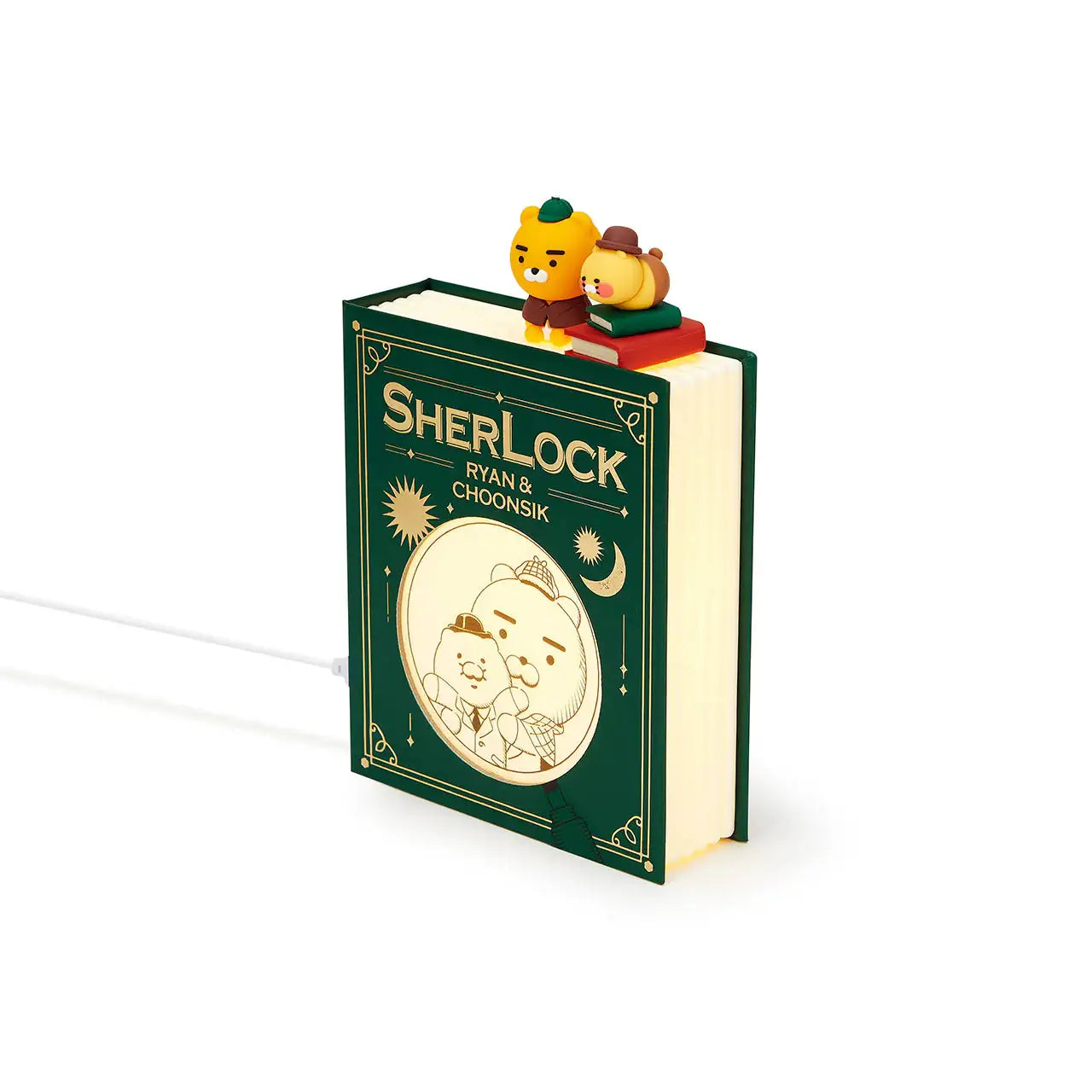 Kakao Friends - Ryan & Choonsik Classic Book Mood Light - Kakao Friends - Home & Living, Accessories - Harumio