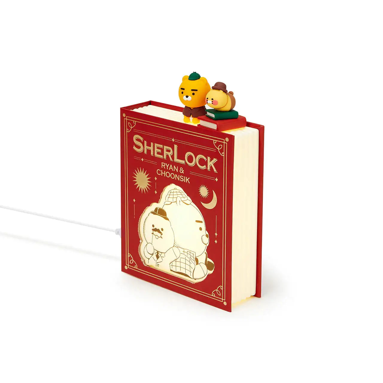 Kakao Friends - Ryan & Choonsik Classic Book Mood Light - Kakao Friends - Home & Living, Accessories - Harumio