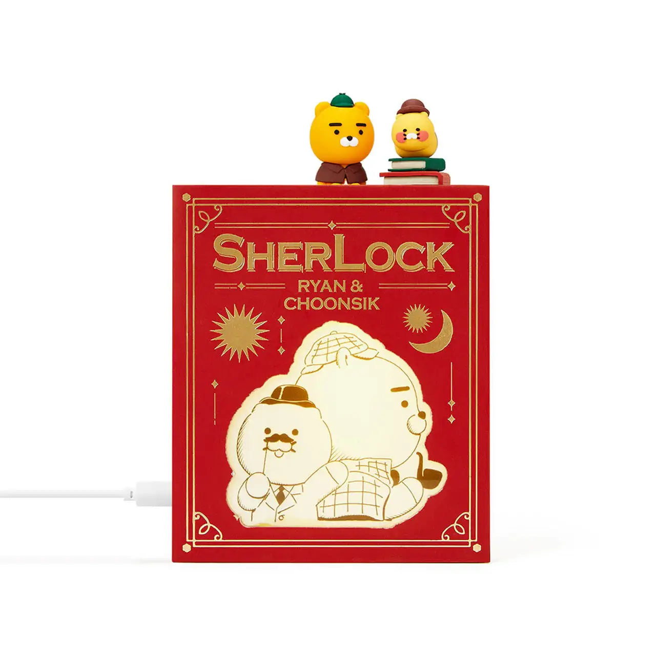 Kakao Friends - Ryan & Choonsik Classic Book Mood Light - Kakao Friends - Home & Living, Accessories - Harumio