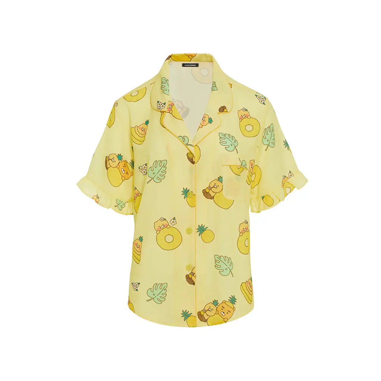 Kakao Friends - Ryan & Choonsik Cool Summer Donuts Pajamas Set - Kakao Friends - Clothing - Harumio
