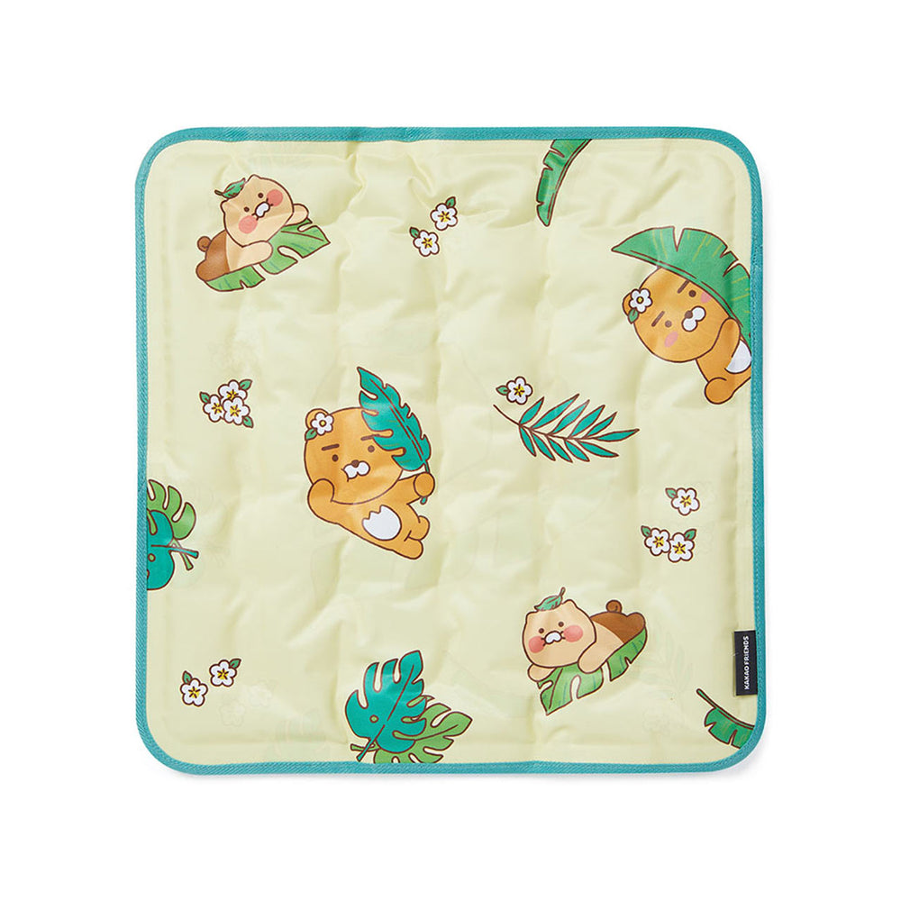Kakao Friends - Ryan & Choonsik Greenery Cooling Sitting Cushion