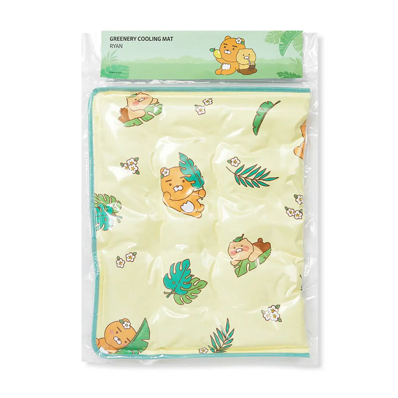 Kakao Friends - Ryan & Choonsik Greenery Cooling Mat - Kakao Friends - Home & Living, Accessories - Harumio
