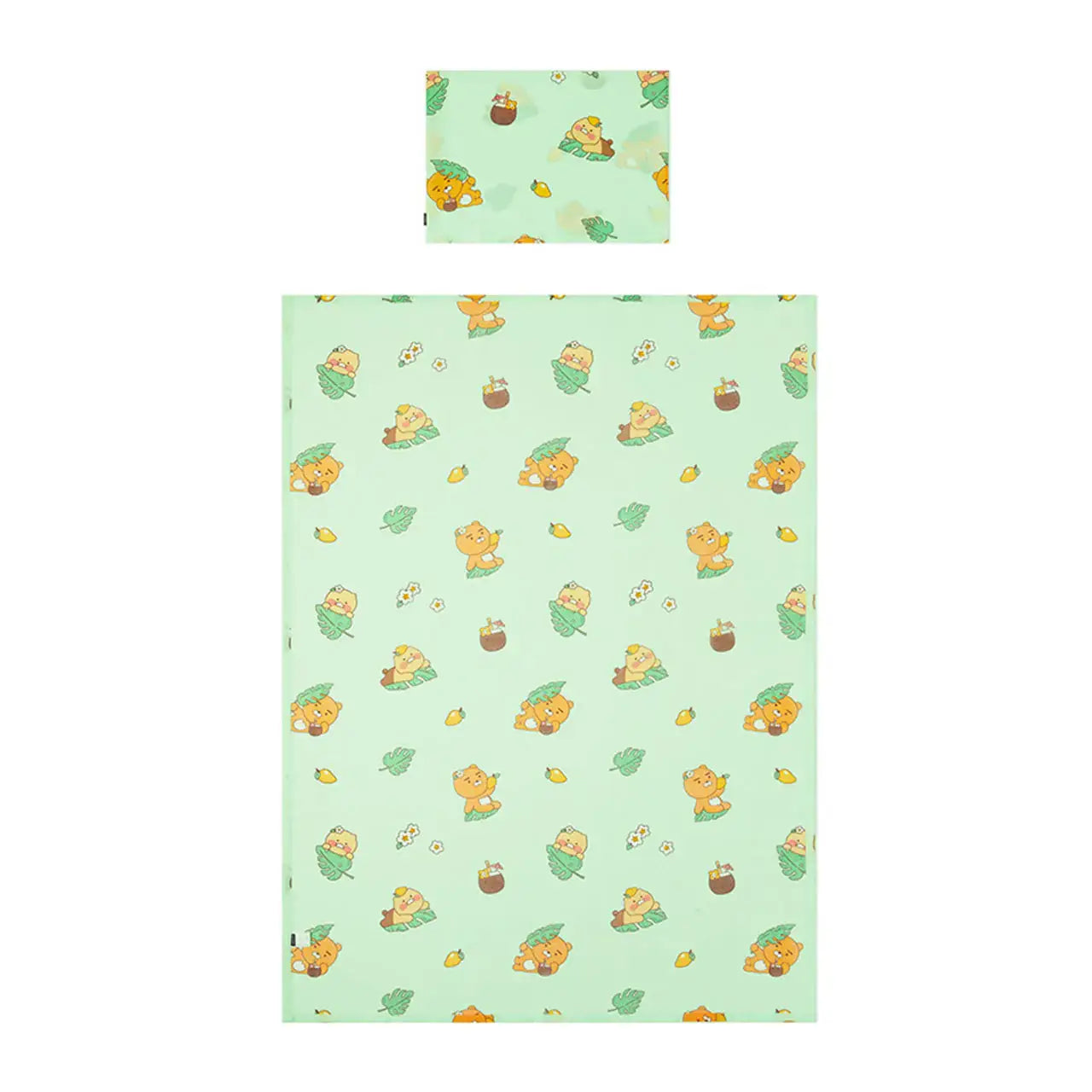 Kakao Friends - Ryan & Choonsik Greenery Blanket & Pillow Cover - Kakao Friends - Home & Living, Accessories - Harumio