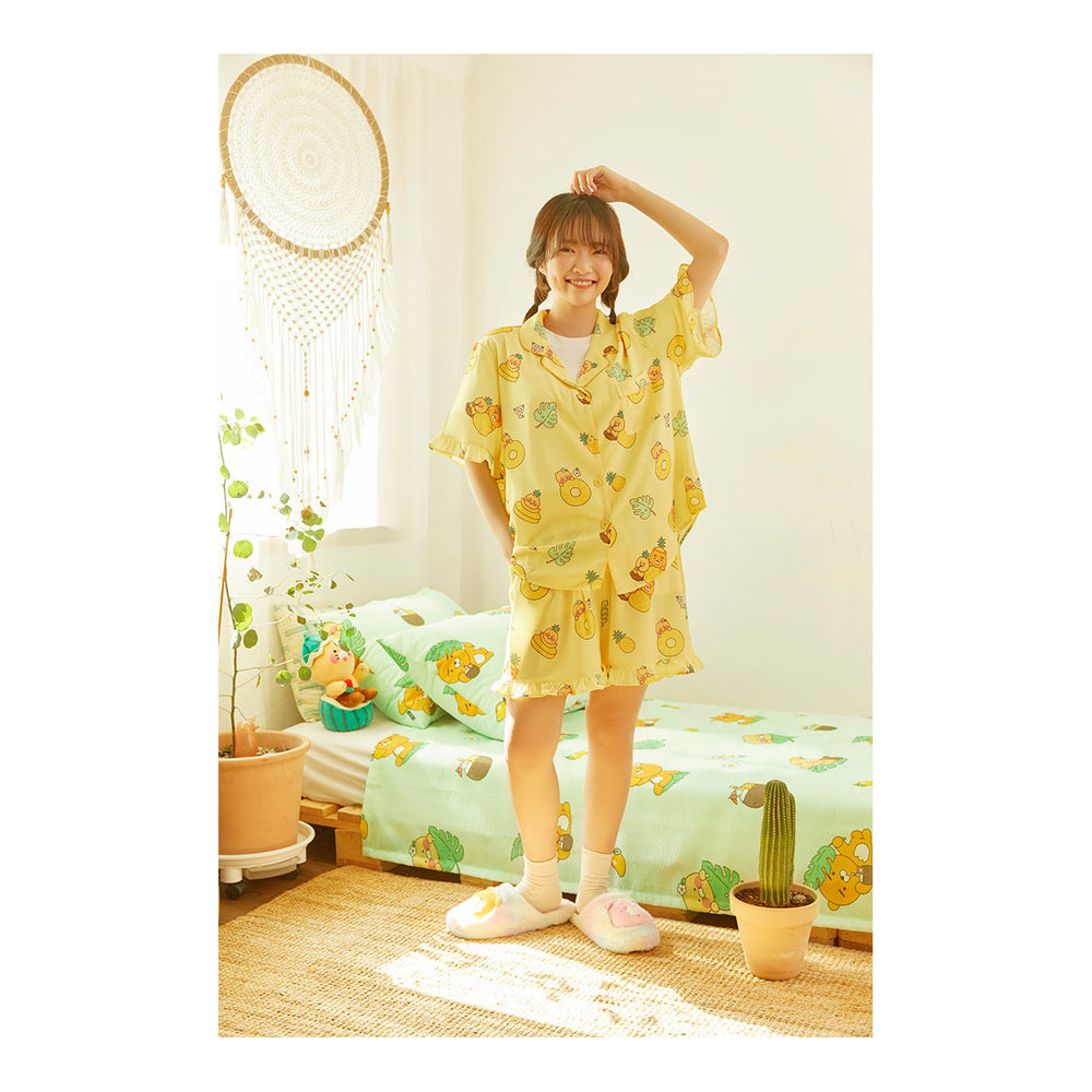 Kakao Friends - Ryan & Choonsik Cool Summer Donuts Pajamas Set