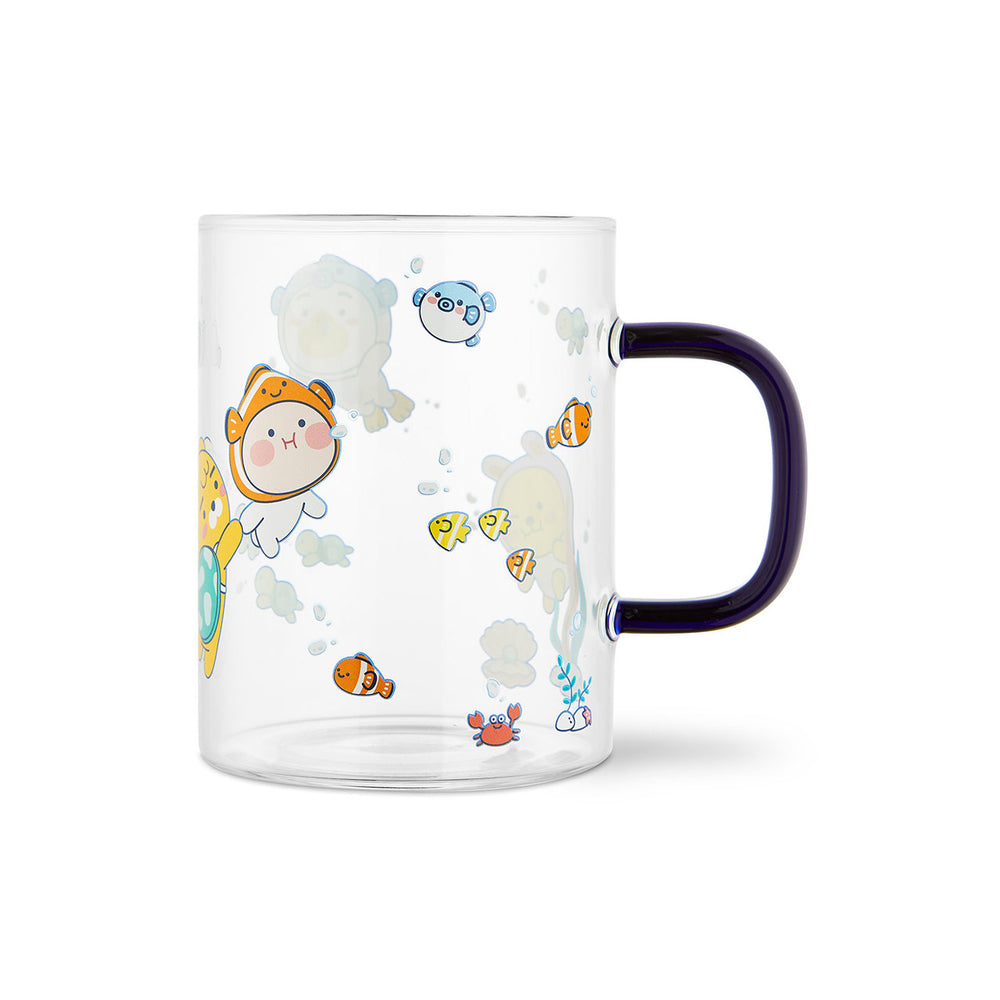 Kakao Friends - Ocean Vibe Glass Cup