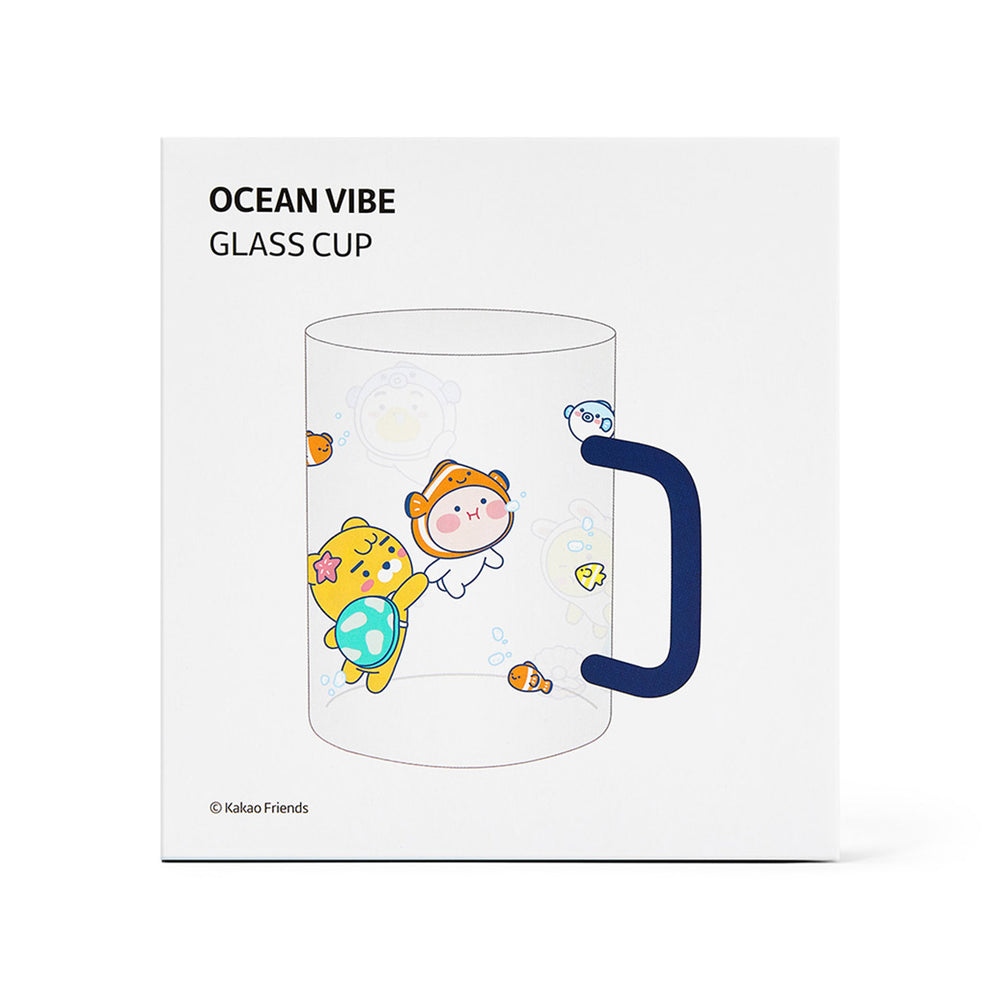 Kakao Friends - Ocean Vibe Glass Cup