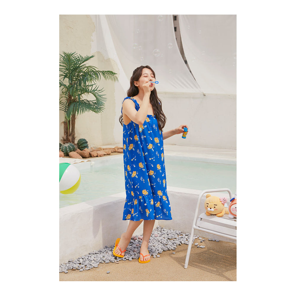 Kakao Friends - Ocean Vibe Sleeveless One-Piece Dress