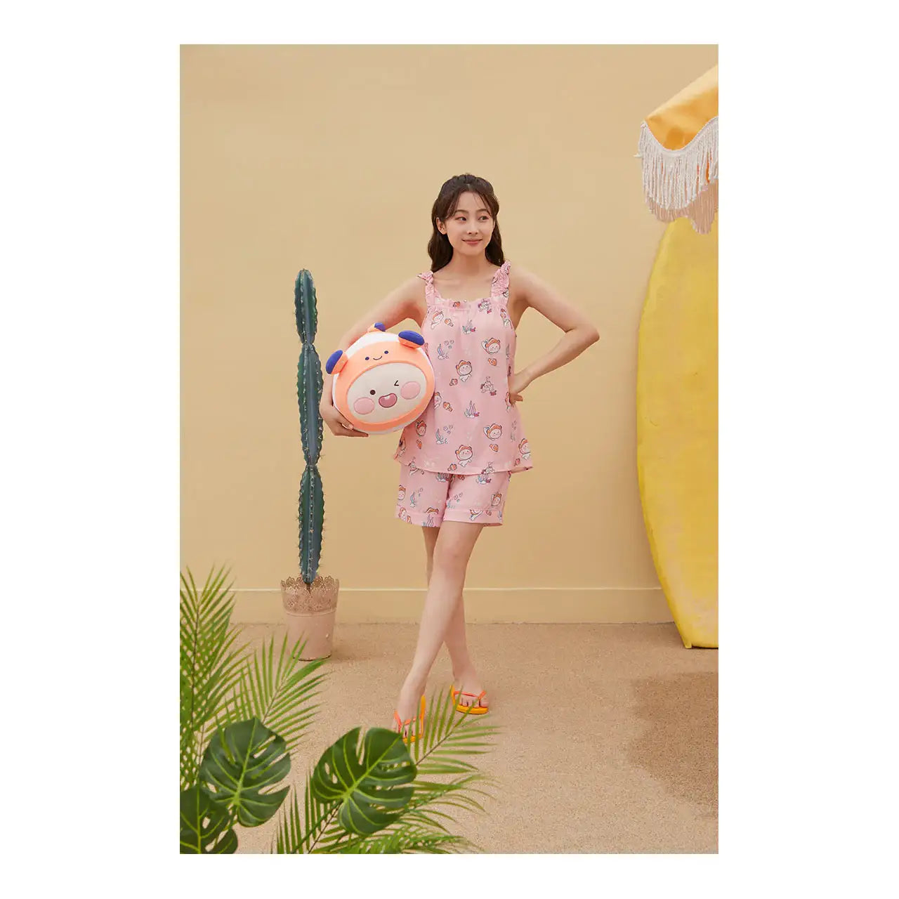 Kakao Friends - Ocean Vibe Cooling Pajamas (Women) - Kakao Friends - Clothing - Harumio